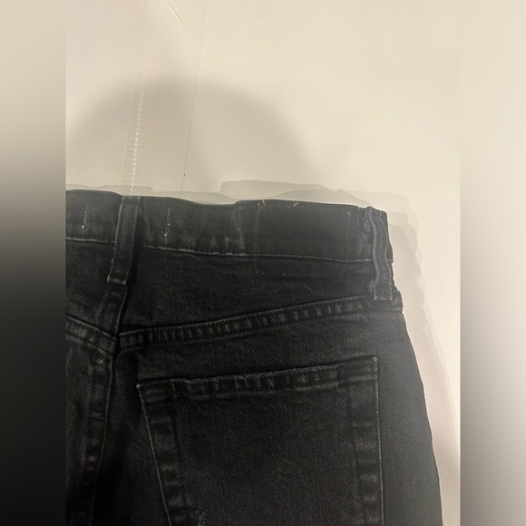 Abercrombie & Fitch 90s Straight Ultra High Rise Jeans Women’s 29 Short Black - Picture 9 of 14